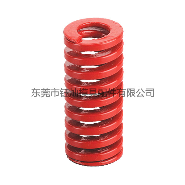 廠家直銷JIS標準紅色矩形彈簧CSWM